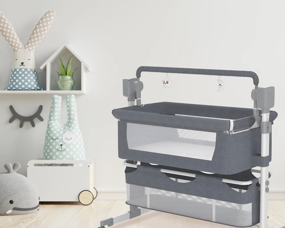 self rocking baby bassinet