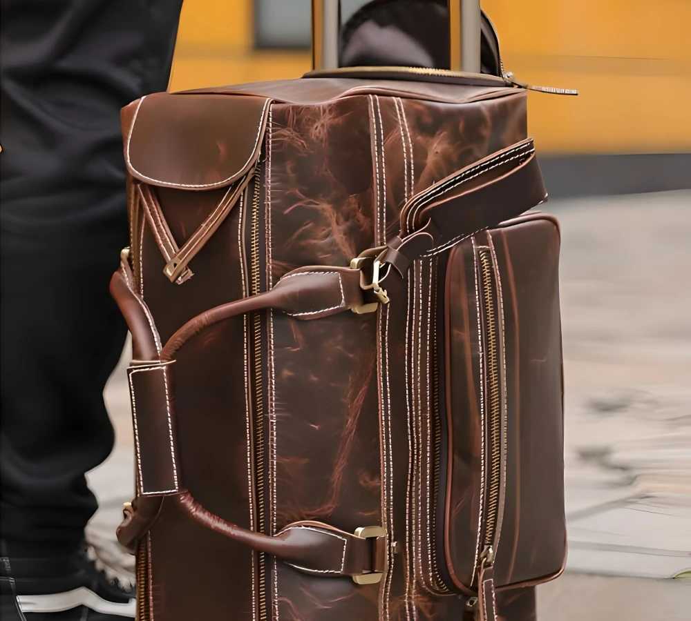 luggage bag with wheels